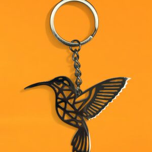 Llavero Colibrí - Acero Quirurgico